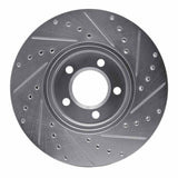 R1 Concepts 2000-2006 Ford Thunderbird Front Left Drilled & Slotted Silver Brake Rotor by R1 Concepts 631-54044L