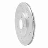R1 Concepts 2000-2006 Ford Thunderbird Rear Right Drilled & Slotted Silver Brake Rotor by R1 Concepts 631-54046R