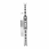 Dynamic Friction 2002-2004 Ford Focus Front Left Drilled & Slotted Silver Brake Rotor by Dynamic Friction Company 631-54050L