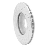 R1 Concepts 2002-2004 Ford Focus Front Right Drilled & Slotted Silver Brake Rotor by R1 Concepts 631-54050R