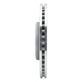 Dynamic Friction 2005-2009 Ford Freestyle Front Right Drilled & Slotted Silver Brake Rotor by Dynamic Friction Company 631-54052R