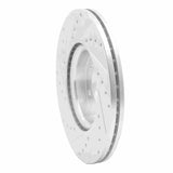 Dynamic Friction 2004-2019 Ford C-Max Front Right Drilled & Slotted Silver Brake Rotor by Dynamic Friction Company 631-54069R