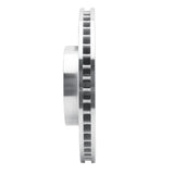 Dynamic Friction 2015-2020 Ford Mustang Front Right Drilled & Slotted Silver Brake Rotor by Dynamic Friction Company 631-54077R