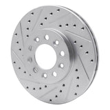 R1 Concepts 1999-2003 Ford Windstar Front Left Drilled & Slotted Silver Brake Rotor by R1 Concepts 631-54085L