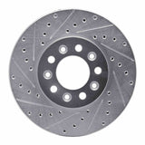 R1 Concepts 1999-2003 Ford Windstar Front Left Drilled & Slotted Silver Brake Rotor by R1 Concepts 631-54085L