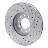 R1 Concepts 1999-2003 Ford Windstar Front Left Drilled & Slotted Silver Brake Rotor by R1 Concepts 631-54085L
