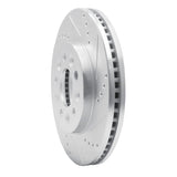 Dynamic Friction 2004-2007 Ford Freestar Front Right Drilled & Slotted Silver Brake Rotor by Dynamic Friction Company 631-54086R