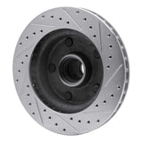 R1 Concepts 1973-1993 Ford E-20100 Econoline Front Left Drilled & Slotted Silver Brake Rotor by R1 Concepts 631-54097L