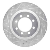 R1 Concepts 1968-1976 Ford E-350 Econoline Front Left Drilled & Slotted Silver Brake Rotor by R1 Concepts 631-54100L