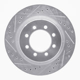 R1 Concepts 1975-1994 Ford E-350 Econoline Front Left Drilled & Slotted Silver Brake Rotor by R1 Concepts 631-54102L