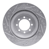 R1 Concepts 1975-1994 Ford E-350 Econoline Front Right Drilled & Slotted Silver Brake Rotor by R1 Concepts 631-54102R
