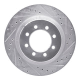 R1 Concepts 1975-1994 Ford E-350 Econoline Front Right Drilled & Slotted Silver Brake Rotor by R1 Concepts 631-54102R