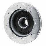 R1 Concepts 1980-1985 Ford E-250 Econoline Front Left Drilled & Slotted Silver Brake Rotor by R1 Concepts 631-54105L
