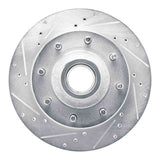 R1 Concepts 1980-1985 Ford E-250 Econoline Front Left Drilled & Slotted Silver Brake Rotor by R1 Concepts 631-54105L