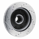 R1 Concepts 1980-1985 Ford E-250 Econoline Front Right Drilled & Slotted Silver Brake Rotor by R1 Concepts 631-54105R