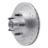 R1 Concepts 1983-1997 Ford Aerostar Front Left Drilled & Slotted Silver Brake Rotor by R1 Concepts 631-54110L