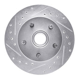 R1 Concepts 1983-1997 Ford Aerostar Front Left Drilled & Slotted Silver Brake Rotor by R1 Concepts 631-54110L