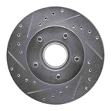 R1 Concepts 1983-1992 Ford Bronco II Front Left Drilled & Slotted Silver Brake Rotor by R1 Concepts 631-54111L