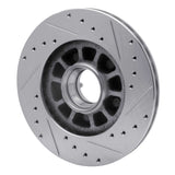 R1 Concepts 1983-1992 Ford Bronco II Front Left Drilled & Slotted Silver Brake Rotor by R1 Concepts 631-54111L