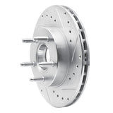 R1 Concepts 1983-1992 Ford Bronco II Front Right Drilled & Slotted Silver Brake Rotor by R1 Concepts 631-54111R
