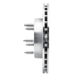 R1 Concepts 1983-1992 Ford Bronco II Front Right Drilled & Slotted Silver Brake Rotor by R1 Concepts 631-54111R