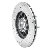 R1 Concepts 1983-1992 Ford Bronco II Front Right Drilled & Slotted Silver Brake Rotor by R1 Concepts 631-54111R