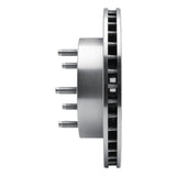 R1 Concepts 1986-1988 Ford F-150 4WD Front Left Drilled & Slotted Silver Brake Rotor by R1 Concepts 631-54113L