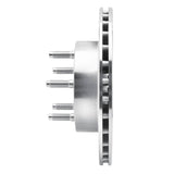 R1 Concepts 1990-1994 Ford Explorer Front Left Drilled & Slotted Silver Brake Rotor by R1 Concepts 631-54119L