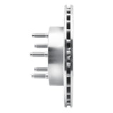 R1 Concepts 1990-1994 Ford Bronco II Front Right Drilled & Slotted Silver Brake Rotor by R1 Concepts 631-54119R