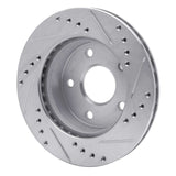R1 Concepts 1990-1997 Ford Aerostar Left Front Drilled & Slotted Silver Brake Rotor by R1 Concepts 631-54120D