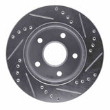 R1 Concepts 1990-1997 Ford Aerostar Right Front Drilled & Slotted Silver Brake Rotor by R1 Concepts 631-54121D