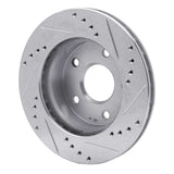 R1 Concepts 1990-1997 Ford Aerostar Right Front Drilled & Slotted Silver Brake Rotor by R1 Concepts 631-54121D