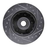 R1 Concepts 1986-1992 Ford Explorer Front Left Drilled & Slotted Silver Brake Rotor by R1 Concepts 631-54122L