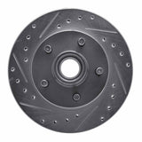 R1 Concepts 1986-1992 Ford Explorer Front Left Drilled & Slotted Silver Brake Rotor by R1 Concepts 631-54122L