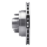 R1 Concepts 1986-1992 Ford Explorer Front Left Drilled & Slotted Silver Brake Rotor by R1 Concepts 631-54122L