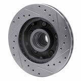R1 Concepts 1986-1992 Ford Explorer Front Left Drilled & Slotted Silver Brake Rotor by R1 Concepts 631-54122L