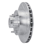 R1 Concepts 1986-1992 Ford Bronco II Front Right Drilled & Slotted Silver Brake Rotor by R1 Concepts 631-54122R