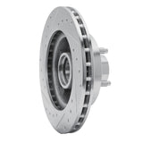 R1 Concepts 1986-1992 Ford Bronco II Front Right Drilled & Slotted Silver Brake Rotor by R1 Concepts 631-54122R