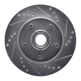 R1 Concepts 92-97 Ford Aerostar Right Front Drilled & Slotted Silver Brake Rotor by R1 Concepts RNC-631-54123D