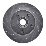 R1 Concepts 92-97 Ford Aerostar Left Front Drilled & Slotted Silver Brake Rotor by R1 Concepts RNC-631-54124D