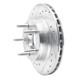 R1 Concepts 1993-1994 Ford Explorer Front Left Drilled & Slotted Silver Brake Rotor by R1 Concepts 631-54125L