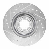 R1 Concepts 1993-1994 Ford Explorer Front Right Drilled & Slotted Silver Brake Rotor by R1 Concepts 631-54125R