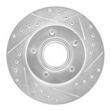 R1 Concepts 1993-1994 Ford Explorer Front Right Drilled & Slotted Silver Brake Rotor by R1 Concepts 631-54125R