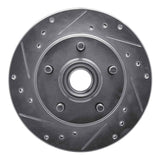 R1 Concepts 1991-1994 Ford Explorer Front Left Drilled & Slotted Silver Brake Rotor by R1 Concepts 631-54126L