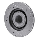 R1 Concepts 1991-1994 Ford Explorer Front Left Drilled & Slotted Silver Brake Rotor by R1 Concepts 631-54126L