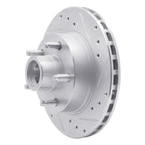 R1 Concepts 1991-1994 Ford Explorer Front Right Drilled & Slotted Silver Brake Rotor by R1 Concepts 631-54126R