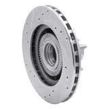 R1 Concepts 1991-1994 Ford Explorer Front Right Drilled & Slotted Silver Brake Rotor by R1 Concepts 631-54126R