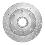 R1 Concepts 1992-1994 Ford E-350 Econoline Front Left Drilled & Slotted Silver Brake Rotor by R1 Concepts 631-54127L