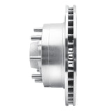 R1 Concepts 1992-1994 Ford E-350 Econoline Front Left Drilled & Slotted Silver Brake Rotor by R1 Concepts 631-54127L
