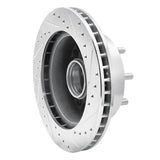 R1 Concepts 1992-1994 Ford E-350 Econoline Front Left Drilled & Slotted Silver Brake Rotor by R1 Concepts 631-54127L